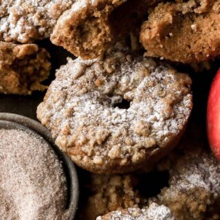 apple crumb donuts