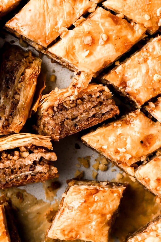 apple pie baklava