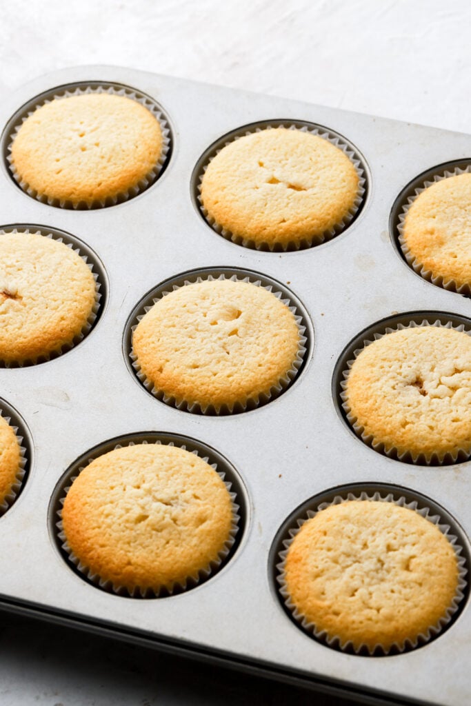 cupcakes finished baking