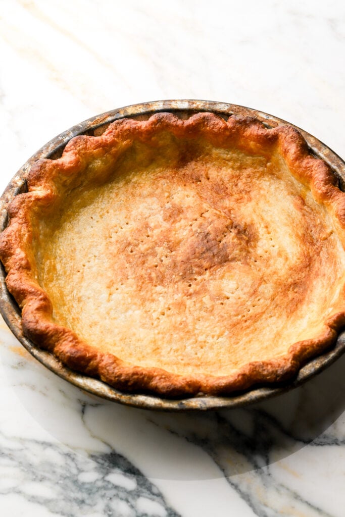 pie crust fully blind baked