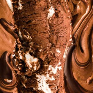 chocolate marshmallow ice cream
