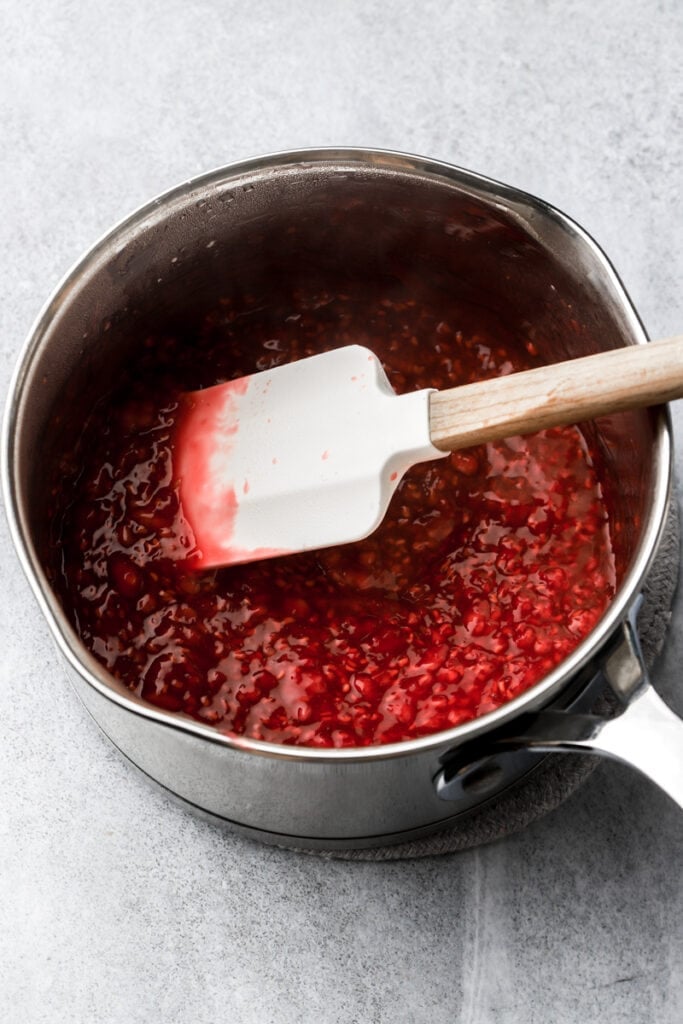 raspberry filling cooking