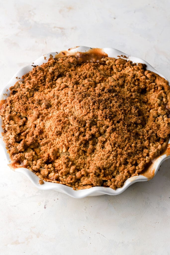 pie finished baking