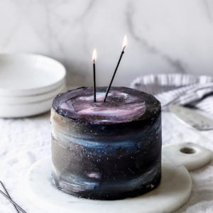 galaxy cake