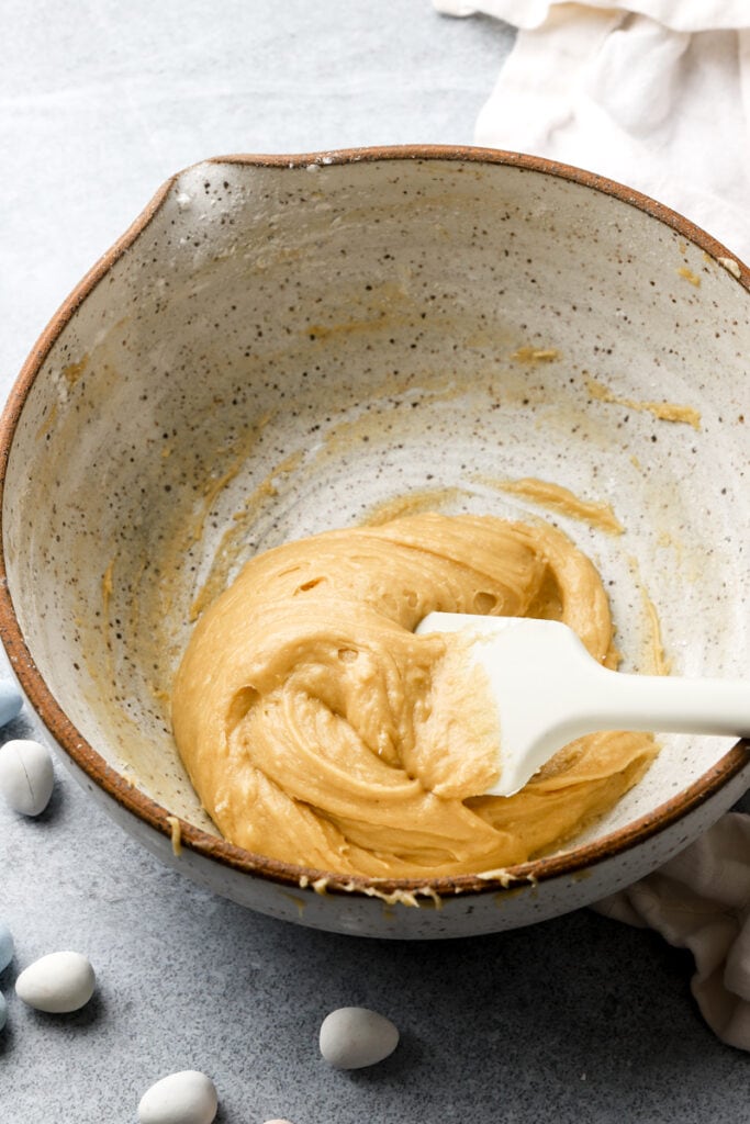 vanilla cookie dough batter