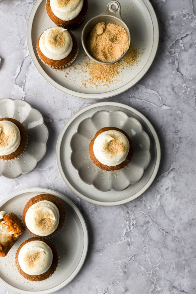 Pumpkin Cheesecake Cupcakes