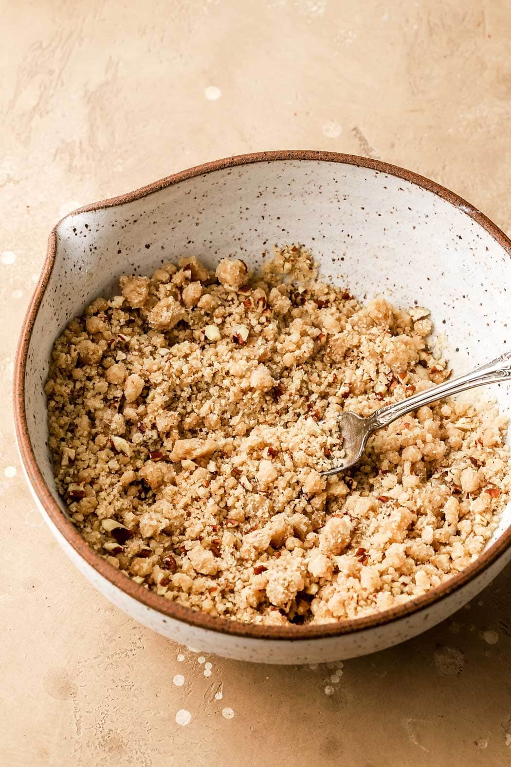 make the streusel