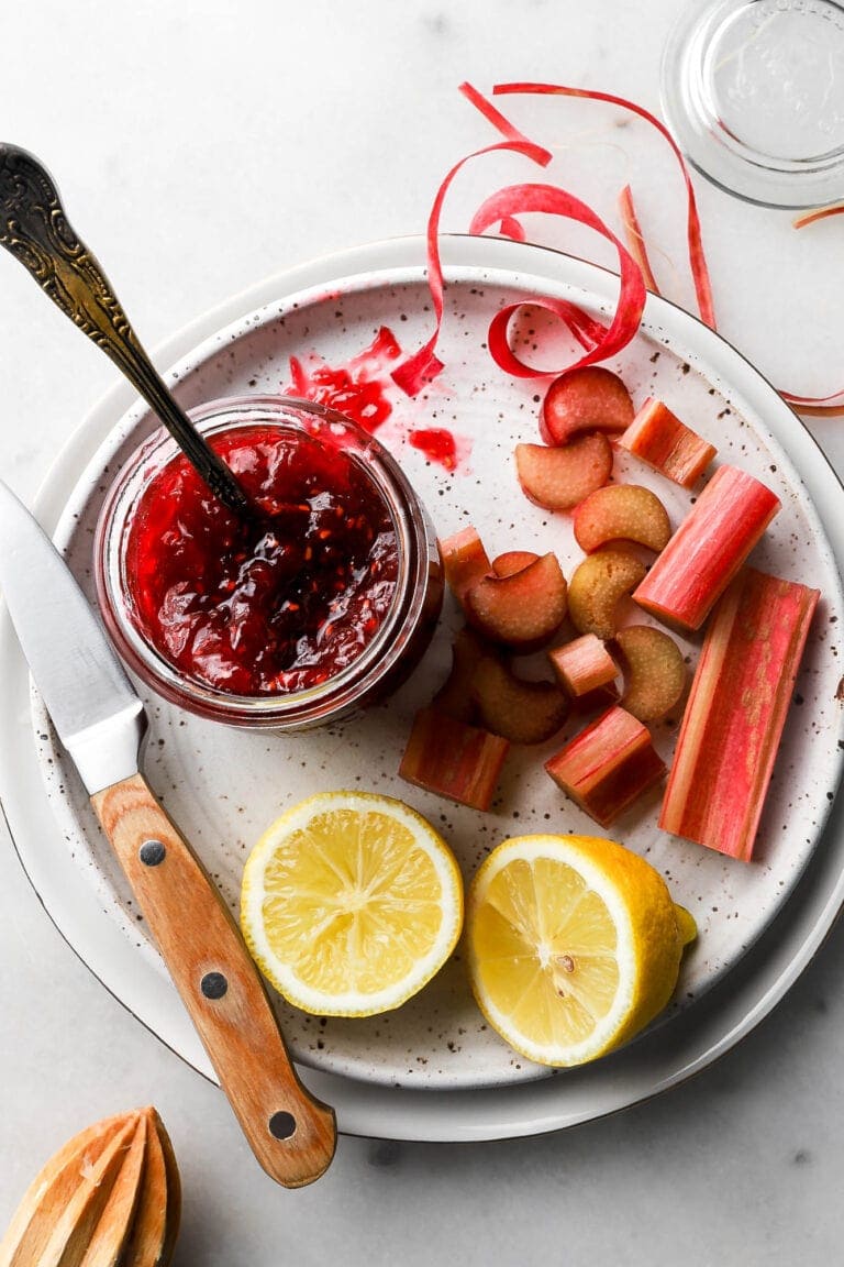 Raspberry Rhubarb Jam
