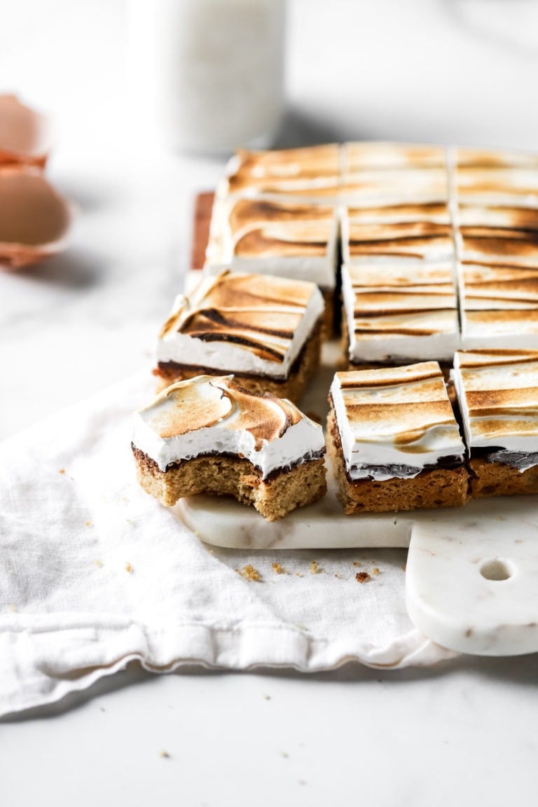 s'mores blonde brownie